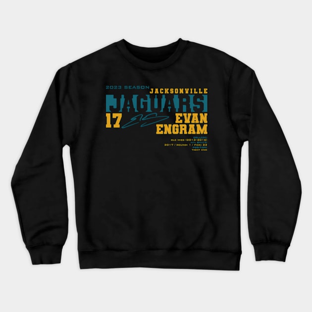 Engram - Jaguars - 2023 Crewneck Sweatshirt by Sink-Lux